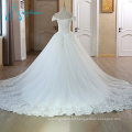 Sequined Beading Pearls Suzhou Perfect Oriental White One Wedding Dress